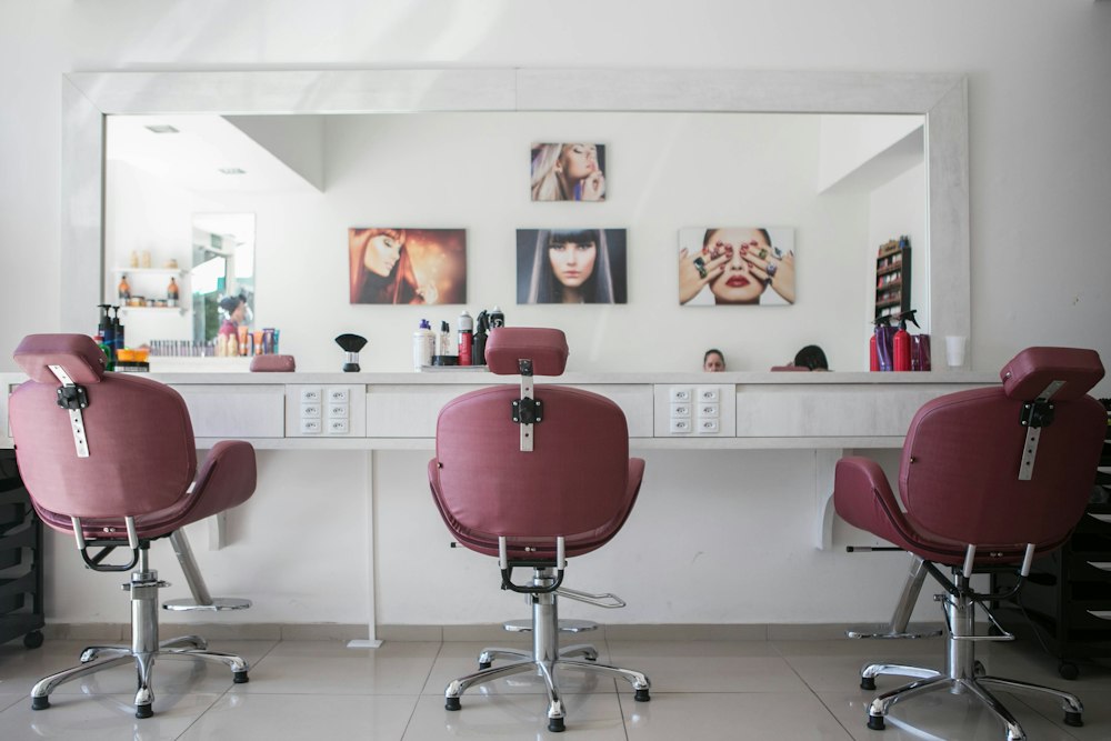 Styling Chairs & Preparation Station
